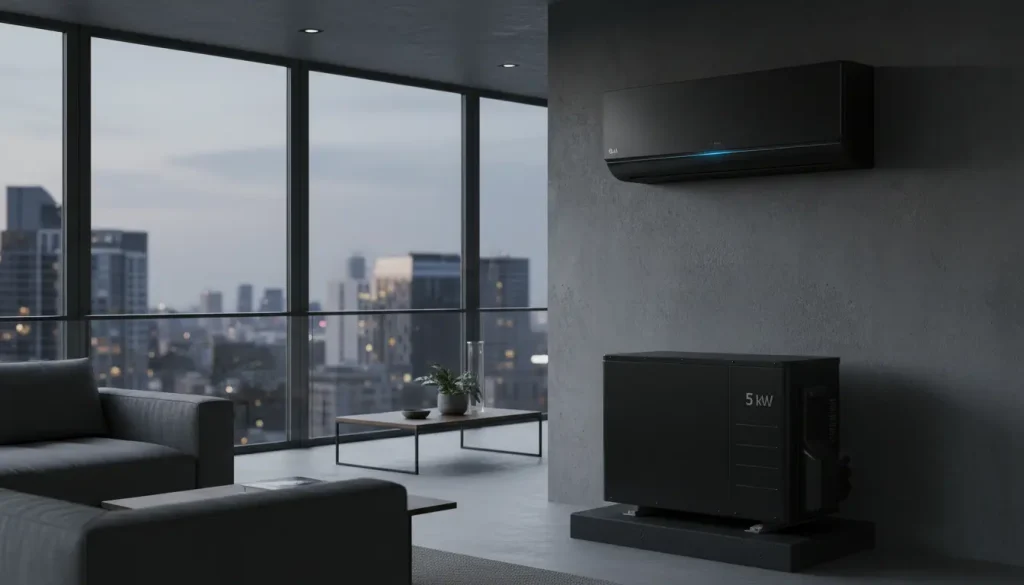 lg airco zwart 5 kw