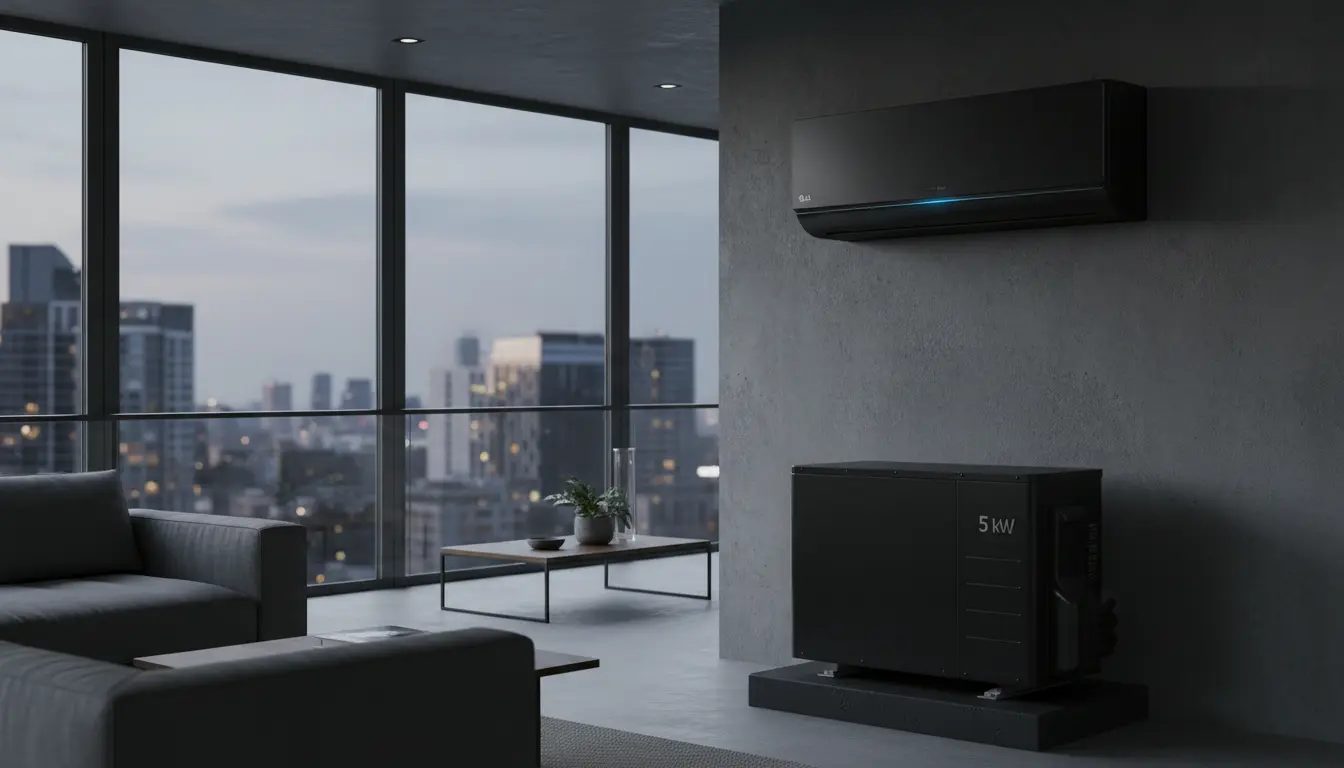 lg airco zwart 5 kw