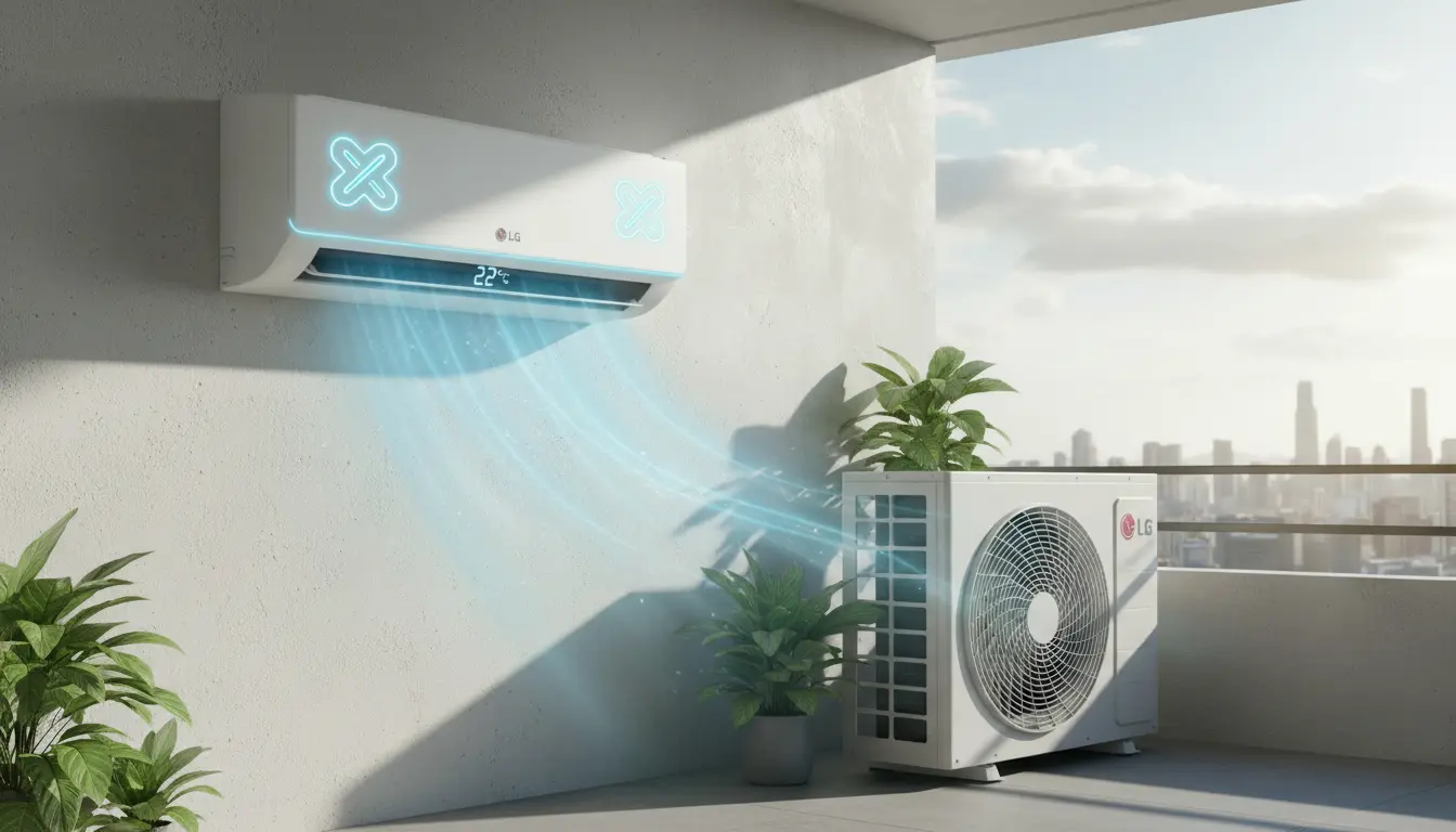 lg dual inverter airco