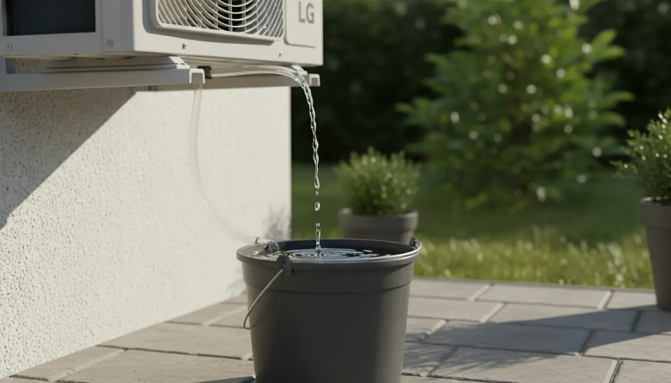 lg airco condens afvoer