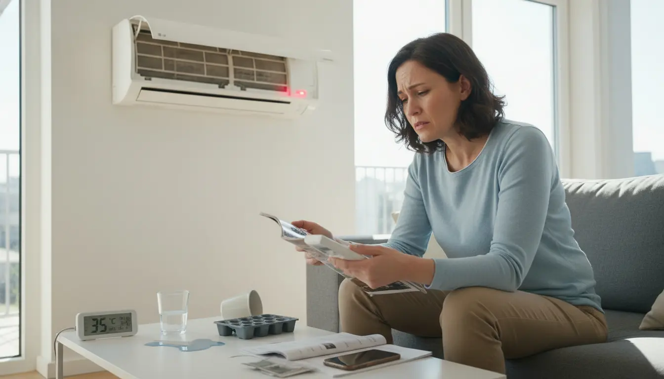 lg airco koelt niet