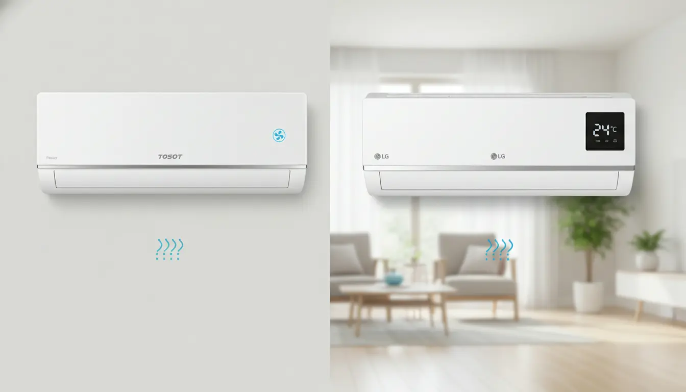tosot of lg airco