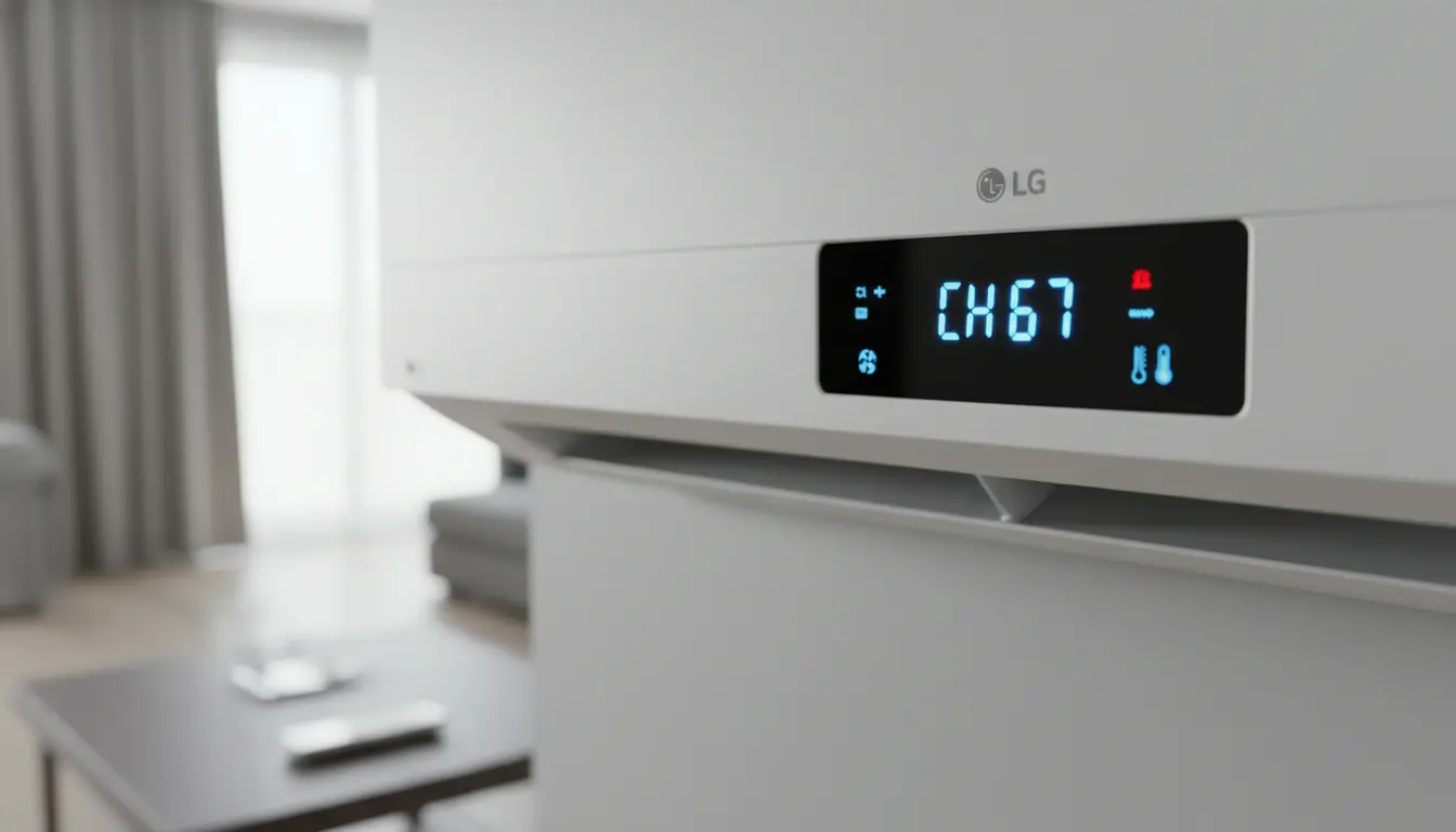 lg airco foutmelding ch 67